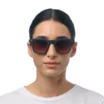 Okkia Sunglasses FIRENZE Havana Black (Brown Lenses) - Image 2