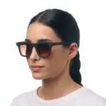 Okkia Sunglasses FIRENZE Havana Black (Brown Lenses) - Image 9