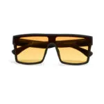 Okkia Sunglasses TOKYO Black (yellow lenses)
