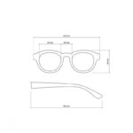 Okkia Sunglasses Milan Midnight - Image 4