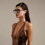 Okkia Sunglasses GIOVANNI Havana Blue - Image 4