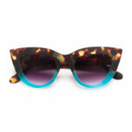 Okkia Sunglasses Claudia Eye Cat Blue