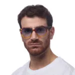 Okkia Sunglasses GIOVANNI Havana Yellow - Image 4