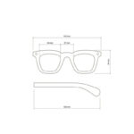 Okkia Firenze Sunglasses Sahara Havana (Brown Lenses) - Image 4