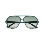 Okkia Sunglasses Alessio Aviator Green Sage