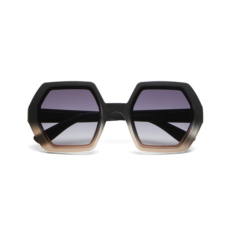 Okkia Sunglasses Emma Black&Shaded Rose