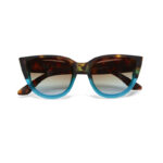 Okkia Sunglasses Silvia Cat Havana Blue