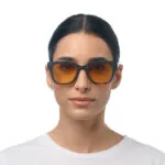 Okkia Sunglasses GIOVANNI Havana Black Yellow Lenses - Image 5