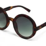 Okkia Sunglasses MONICA Classic Havana (Green Lenses) - Image 6