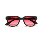 Okkia Sunglasses Giovanni Havana Black Red Lenses