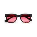 Okkia Sunglasses GIOVANNI Havana Black Red Lenses