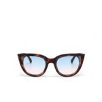 Okkia Sunglasses Silvia Classic Havana Blue/Pink Lenses - Image 5