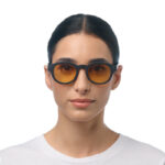 Okkia Sunglasses Milan Black Yellow Lenses - Image 9