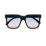 Okkia Sunglasses Rome Black Blue/Pink Lenses