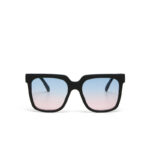 Okkia Sunglasses Rome Black Blue/Pink Lenses - Image 3