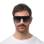 Okkia Sunglasses Tokyo Classic Havana Green Lenses - Image 3