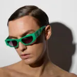 Okkia x Seletti Sunglasses COLORADO Green - Image 14