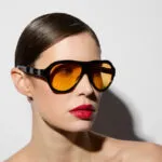 Okkia x Seletti Sunglasses FLORIDA Black Yellow Lenses - Image 3