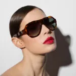 Okkia x Seletti Sunglasses FLORIDA Havana Green Lenses - Image 3