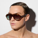 Okkia x Seletti Sunglasses FLORIDA Havana Green Lenses - Image 2