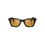 Okkia x Seletti Sunglasses DAKOTA Black Yellow Lenses