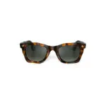 Okkia x Seletti Sunglasses DAKOTA Havana Green Lenses