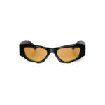Okkia x Seletti Sunglasses COLORADO Black Yellow Lenses