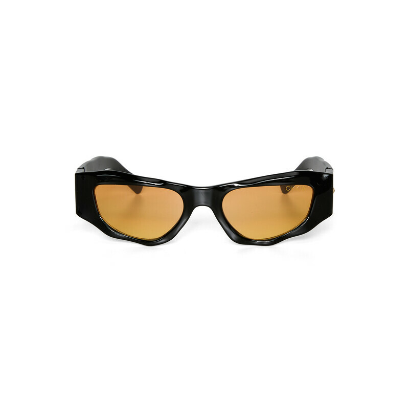 Okkia x Seletti Sunglasses COLORADO Black Yellow Lenses