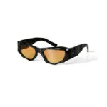 Okkia x Seletti Sunglasses COLORADO Black Yellow Lenses - Image 7
