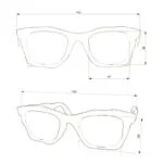 Okkia x Seletti Sunglasses DAKOTA Havana Green Lenses - Image 12