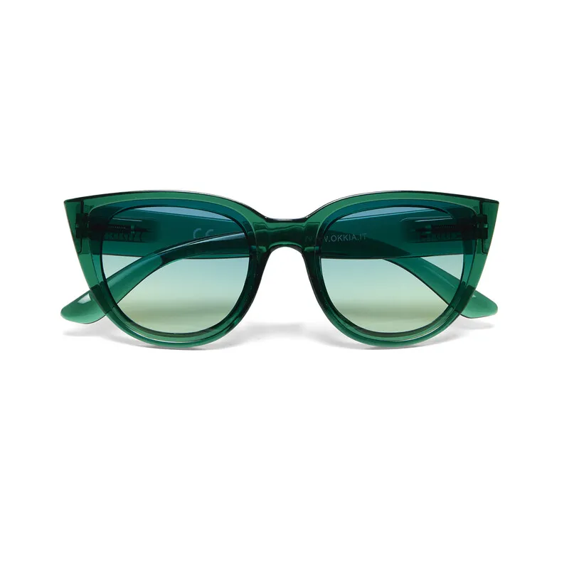 231009 Okkia Sunglasses SILVIA Green - Image 1