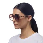 Okkia Sunglasses MONICA Pink Havana - Image 7