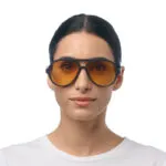 Okkia Sunglasses ALESSIO Black Yellow Lenses - Image 9