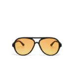 Okkia Sunglasses ALESSIO Black Yellow Lenses - Image 6