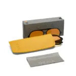 Okkia Sunglasses ALESSIO Black Yellow Lenses - Image 3