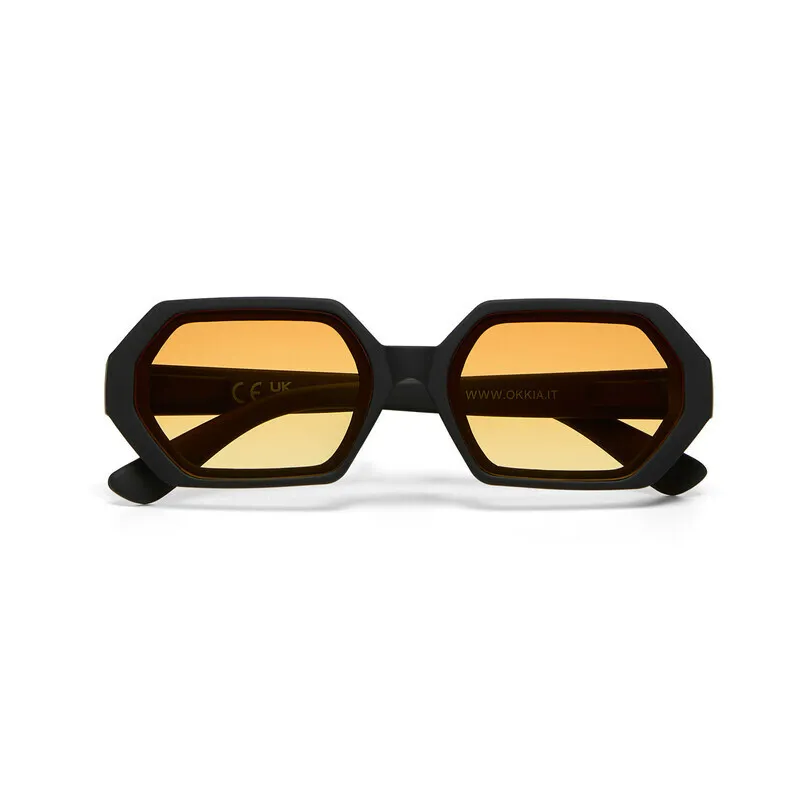 235482 Okkia Sunglasses ANDREA Black (Yellow lenses) - Image 1