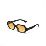 Okkia Sunglasses ANDREA Black (Yellow lenses) - Image 4