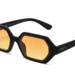 Okkia Sunglasses ANDREA Black (Yellow lenses) - Image 3