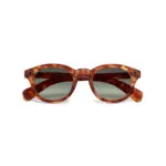 Okkia Sunglasses MILANO Sahara Havana (Green Lenses)