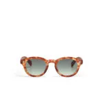 Okkia Sunglasses MILANO Sahara Havana (Green Lenses) - Image 8