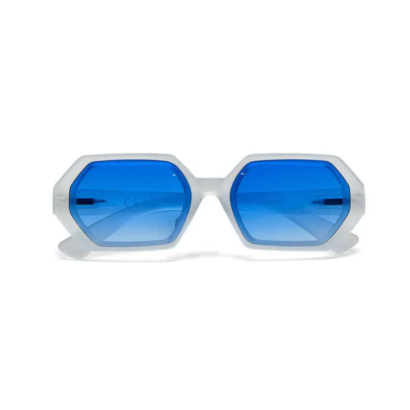 235500 Okkia Sunglasses ANDREA Clear (Dark Blue lenses) - Image 1