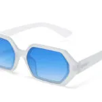 Okkia Sunglasses ANDREA Clear (Dark Blue lenses) - Image 3