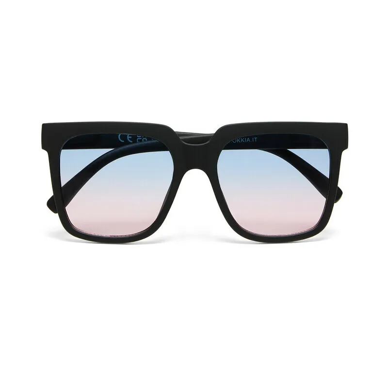 Okkia Sunglasses ROMA Black Blue/Pink Lenses