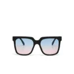 Okkia Sunglasses ROMA Black Blue/Pink Lenses - Image 3