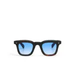 Okkia Sunglasses FIRENZE Havana Black (Blue Lens) - Image 8
