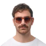 Okkia Sunglasses FIRENZE Sahara Havana (Brown Lenses) - Image 3