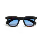 Okkia Sunglasses FIRENZE Havana Black (Blue Lens)