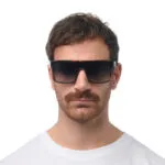 Okkia Sunglasses TOKYO Havana Green Lenses - Image 3