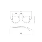 Okkia Sunglasses MILANO Black - Image 4