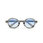 Okkia CLUB Sunglasses ALICUDI Translucent Smoke (Blue Lenses)